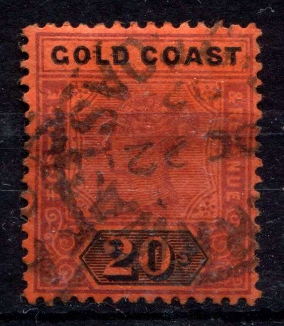 Gold Coast - 1889 - Used