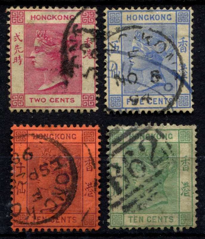 Hong Kong - 1882 - Used