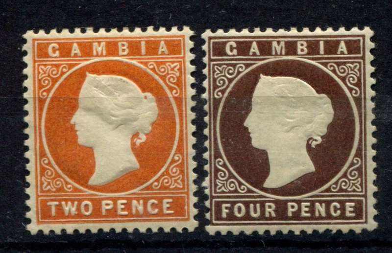 Gambia - 1886 - MM