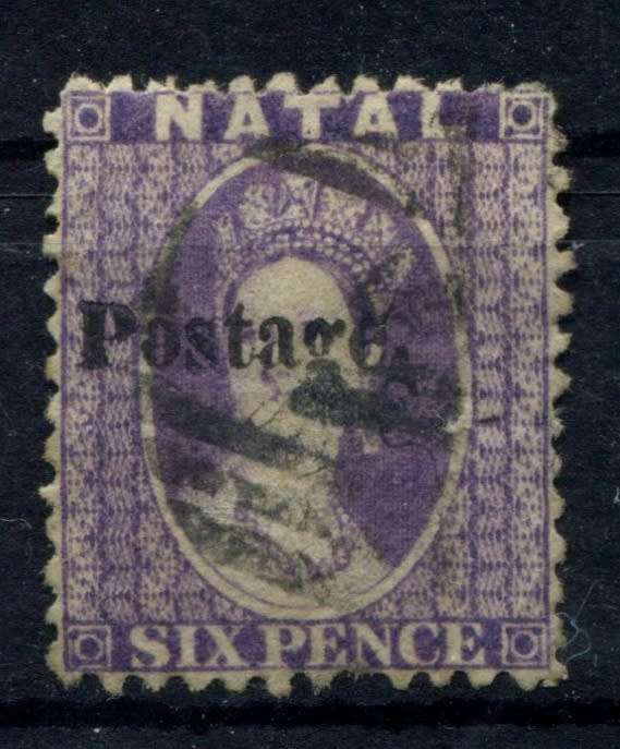 Natal - 1869 - Used