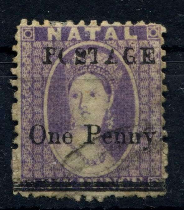 Natal - 1877 - Used