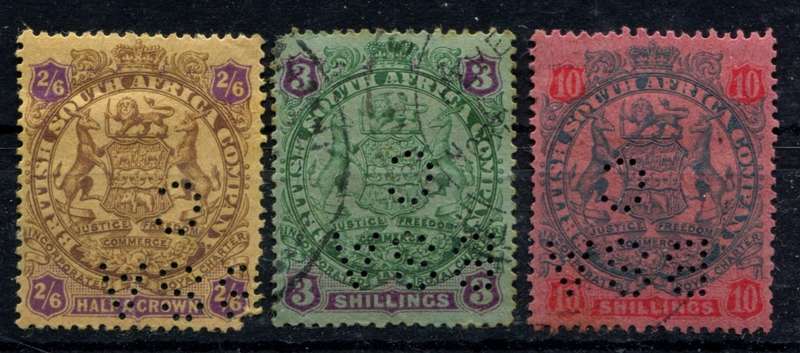 BSAC - 1896 - Perforated BSCA