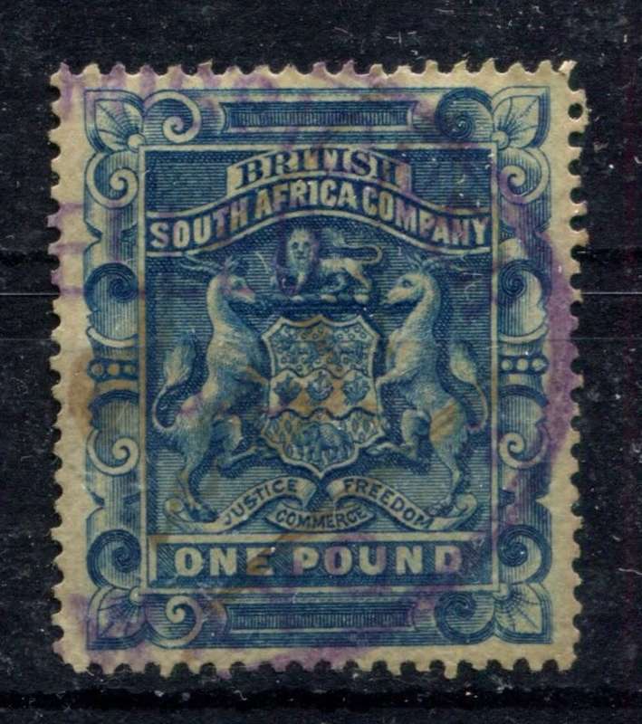 BSAC - 1892 - Fiscally Used