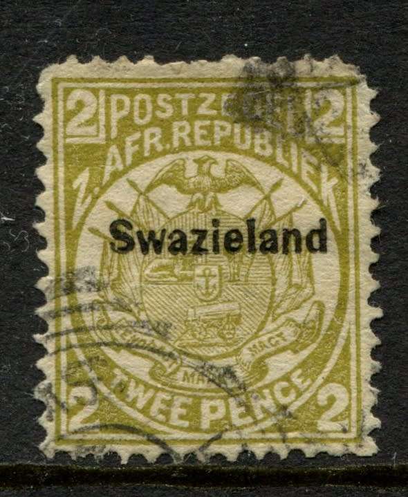 Swaziland - 1889 - Used - Perf. 12.5 x12
