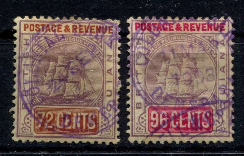 British Guiana - Fiscally Used