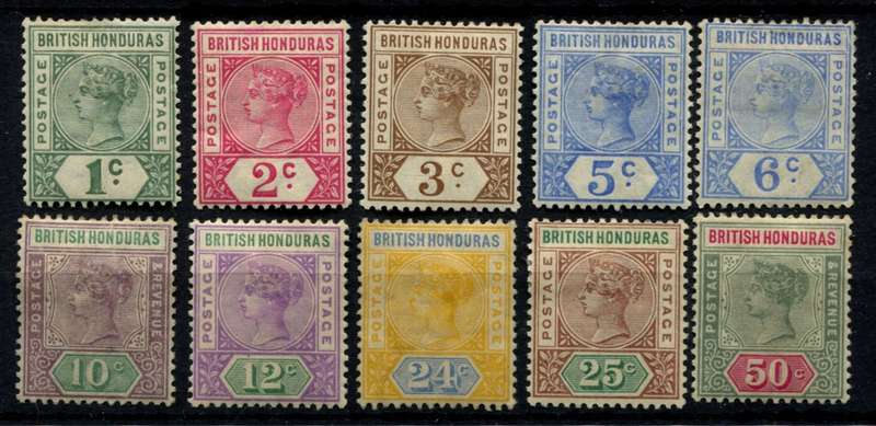 British Honduras - 1891 - MM