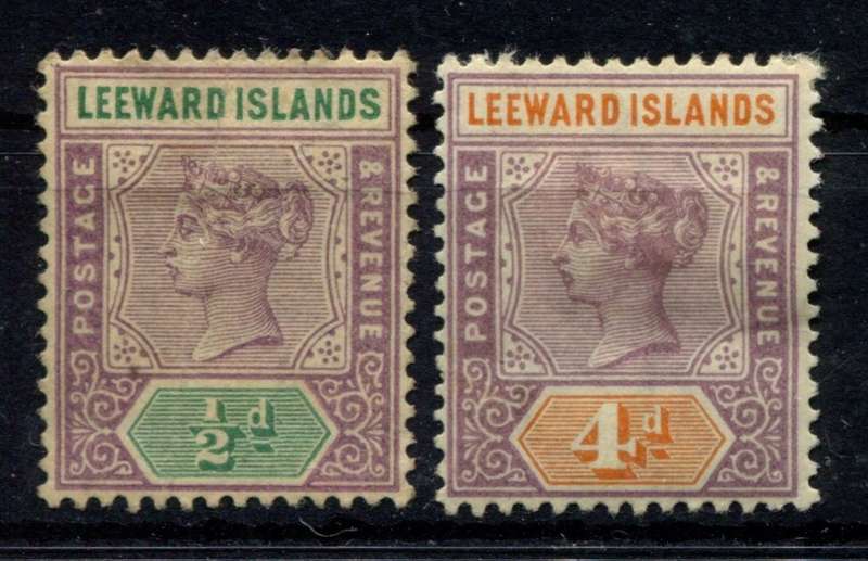 Leeward Islands - 1890 - MM
