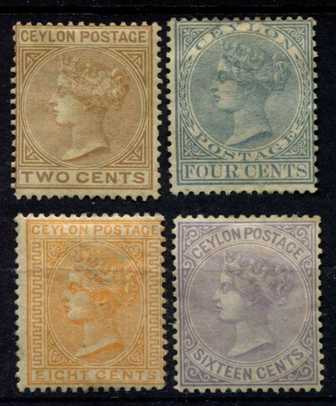 Ceylon - 1872 - MM