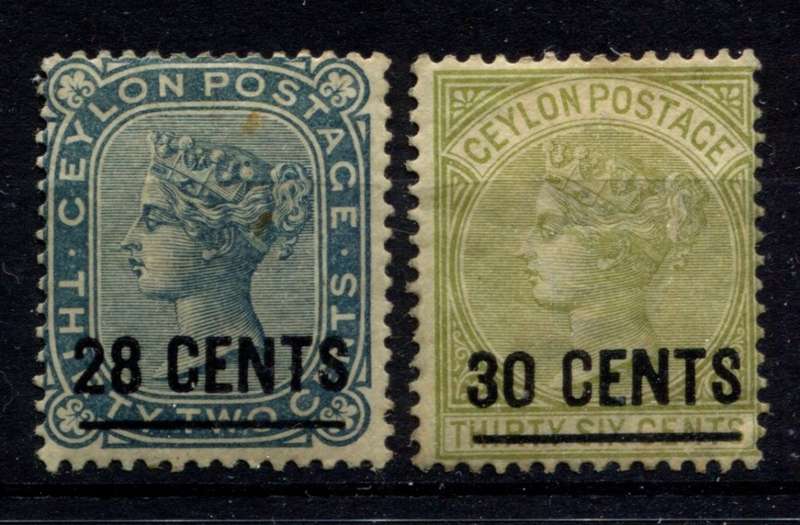 Ceylon - 1885 - MM