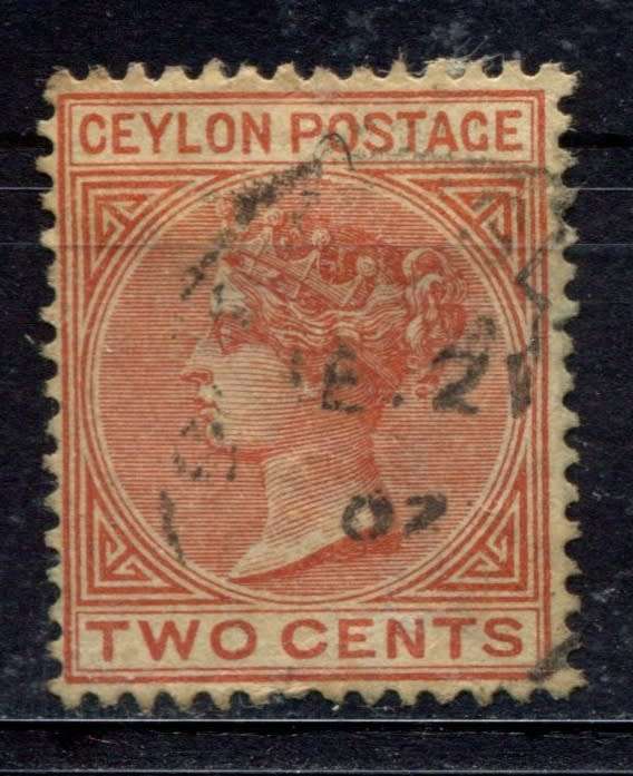 Ceylon - 1883 - Used