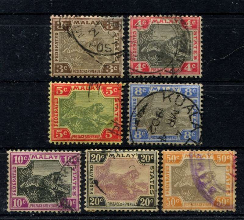 Federated Malay States - 1900 - Used