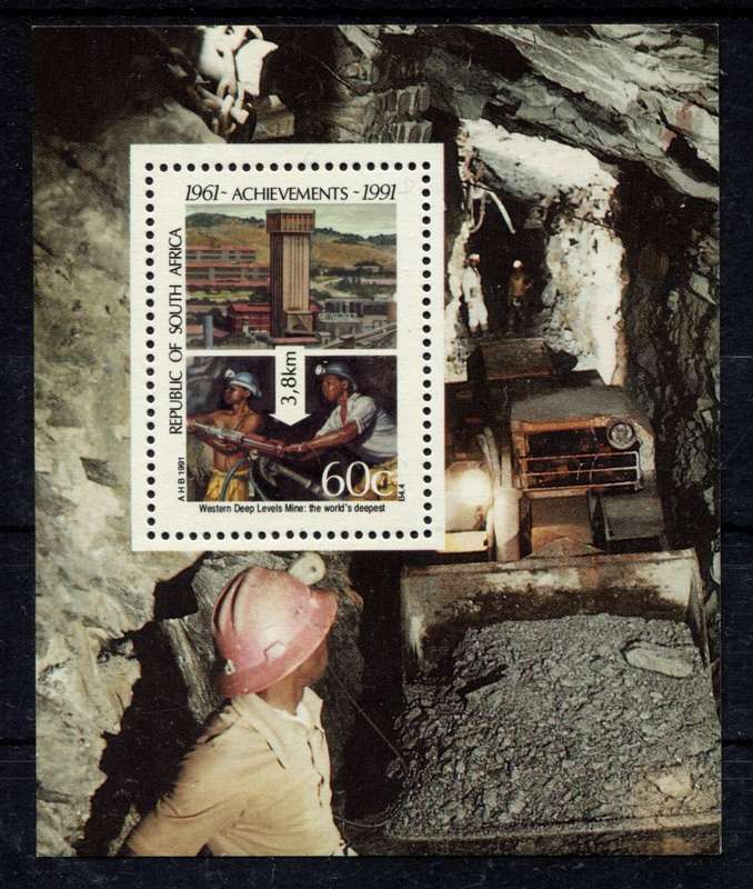 RSA - Miniature Sheet - 1991 - MNH