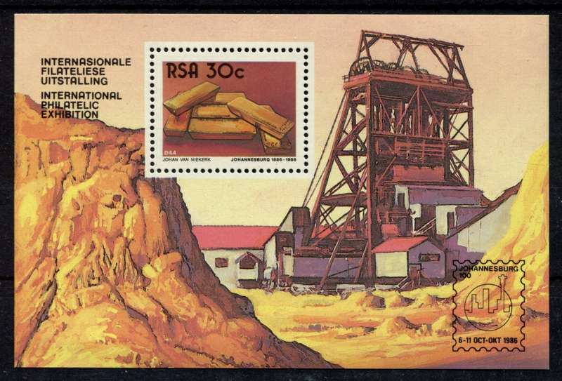 RSA - Miniature Sheet - 1986 - MNH