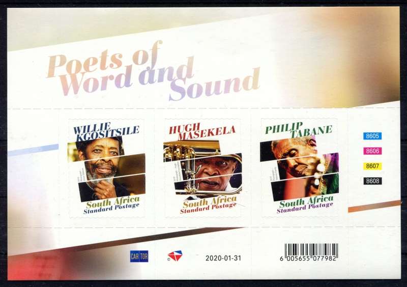 RSA - Sheet of 3 - 2020 - MNH