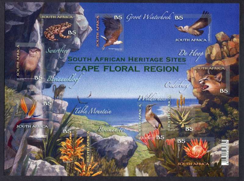 RSA - Sheet of 10 - 2011 - MNH
