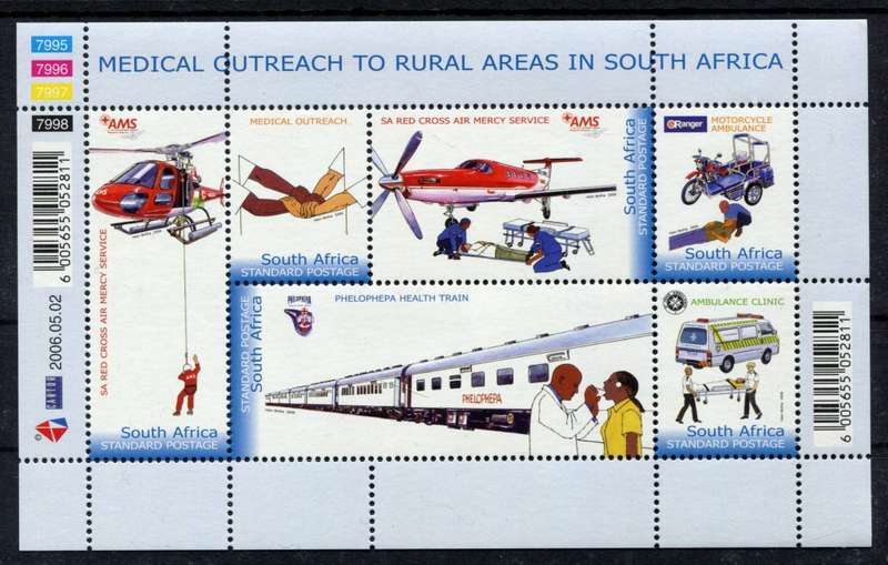 RSA - Sheet of 6 - 2006 - MNH