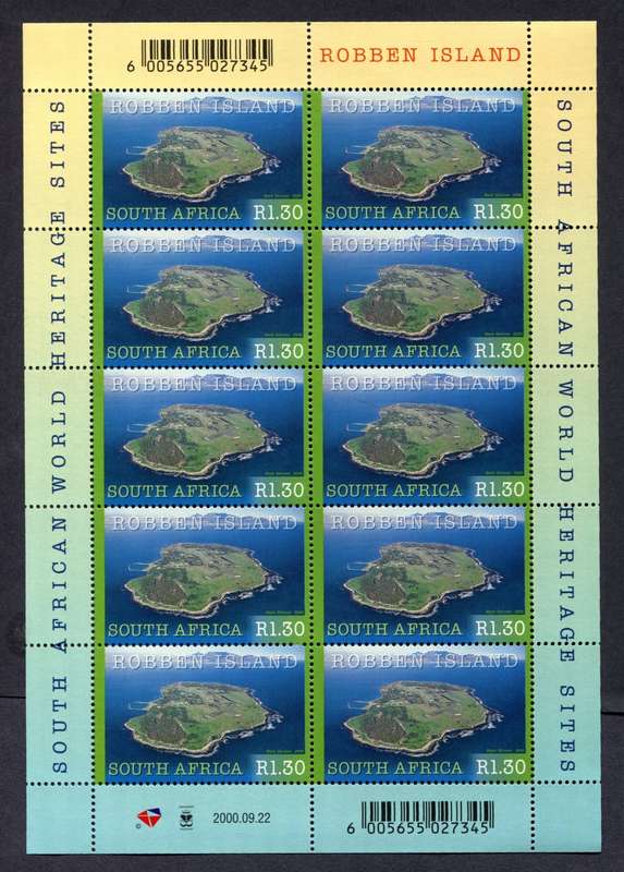RSA -  Set of 3 Sheets of 10 - 2000 - MNH