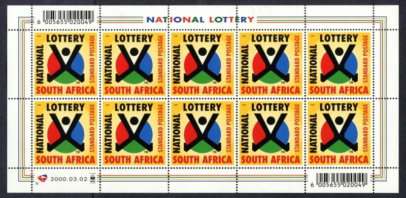 RSA - Sheet of 10 - 2000 - MNH
