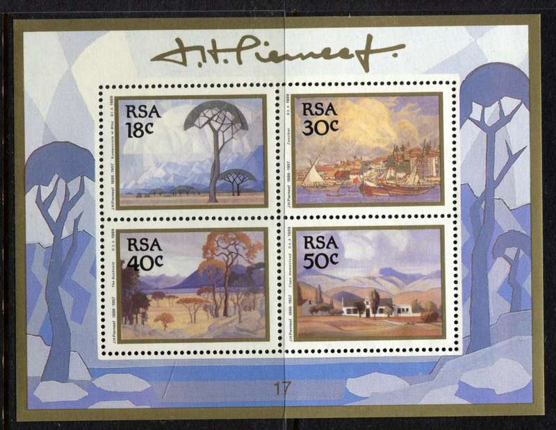 RSA - Miniature Sheet - 1989 - MNH