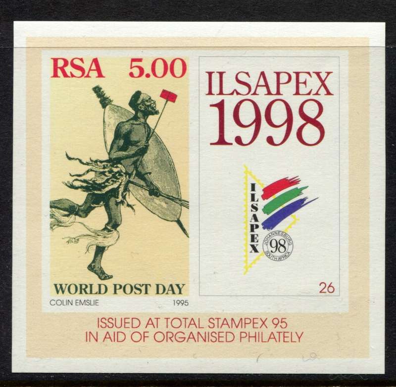 RSA - Miniature Sheet - 1995 - MNH