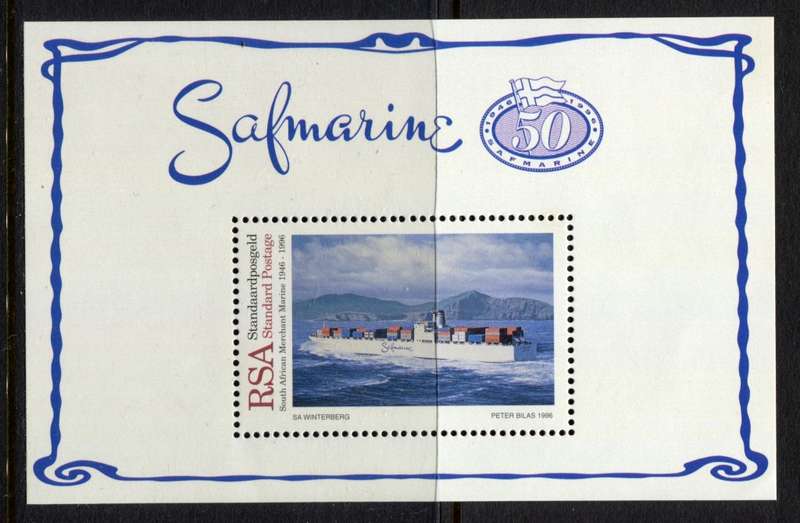 RSA - Miniature Sheet - 1996 - MNH