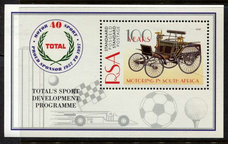 RSA - Miniature Sheet - 1997 - MNH