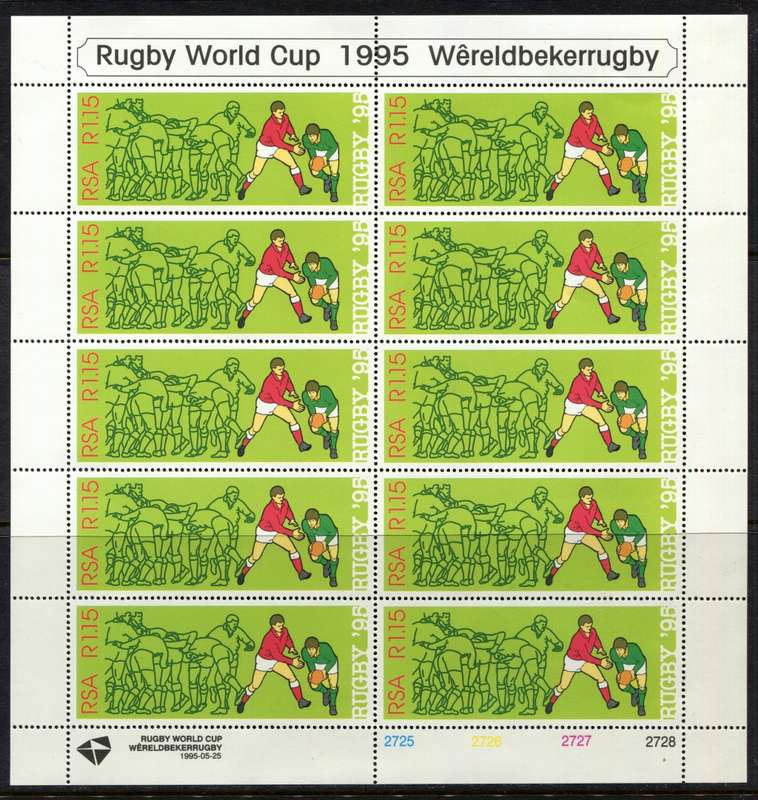 RSA - Sheet of 10 - 1995 - MNH