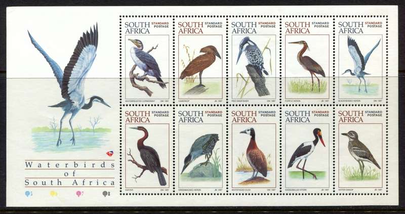 RSA - Sheet of 10 - 1997 - MNH - Imperforated Side Margins