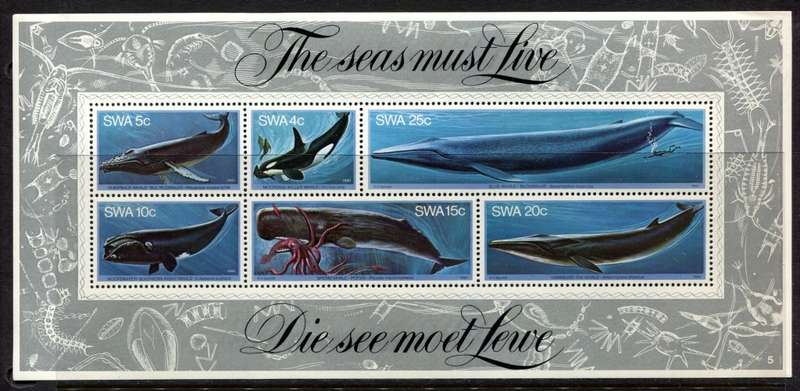 SWA - Miniature Sheet - 1980 - MNH