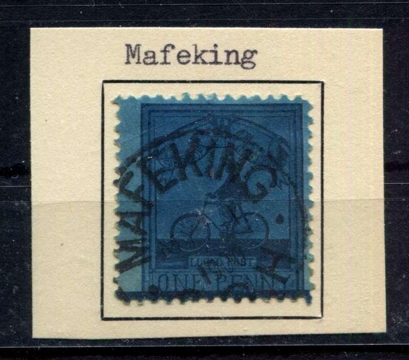 Mafeking Siege - 1900 1d Deep Blue - Used