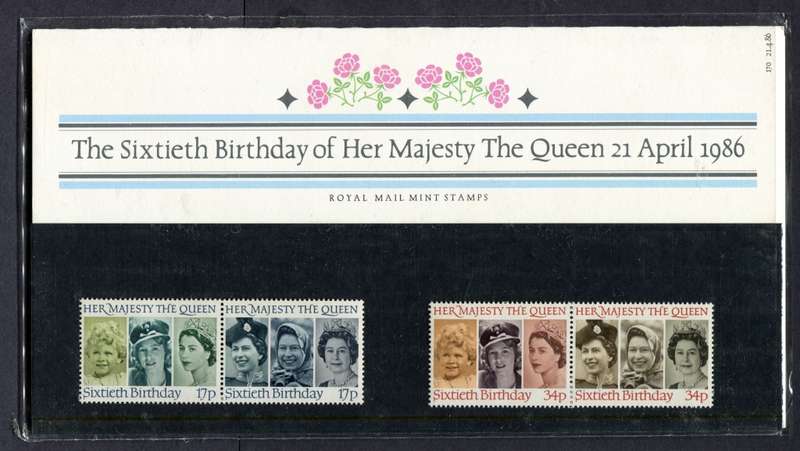 Great Britain - Presentation Pack - 1986 - MNH