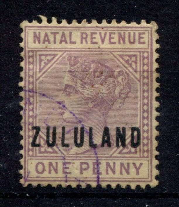 Zululand - 1891 - Used