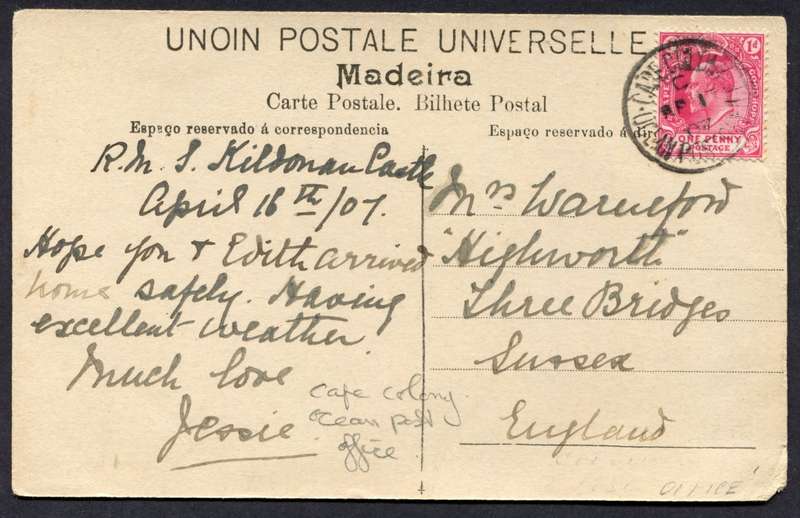 Cape of Good Hope - Post Card