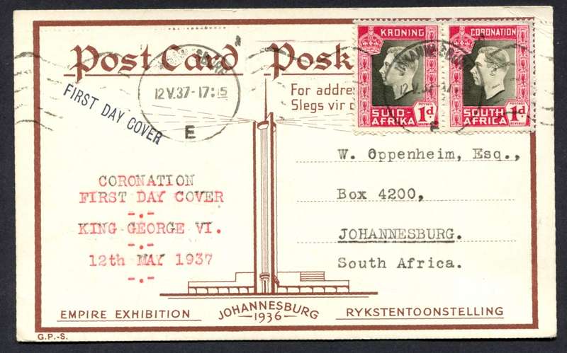 Union of SA - Post Card