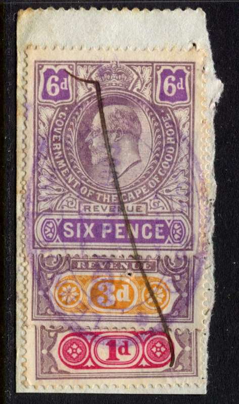 Cape of Good Hope - Revenue - Used on Piece