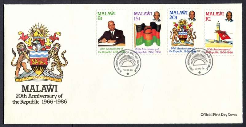 Malawi - FDC - 1986