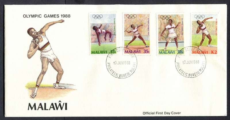 Malawi - FDC - 1988