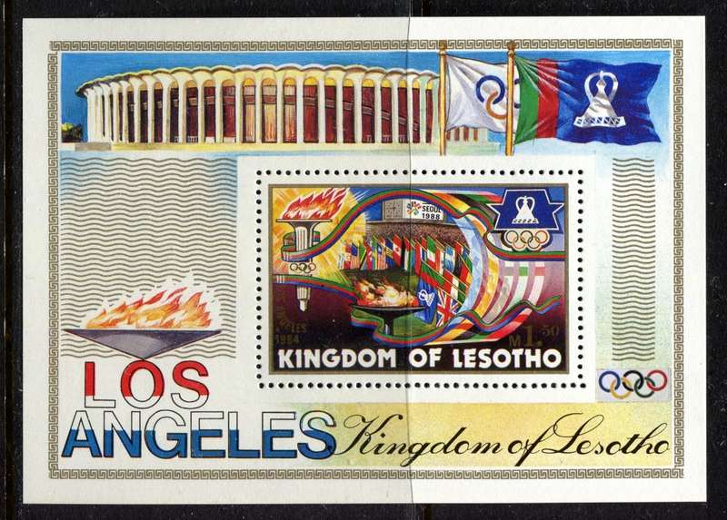 Lesotho - Miniature Sheet - 1984 - MNH