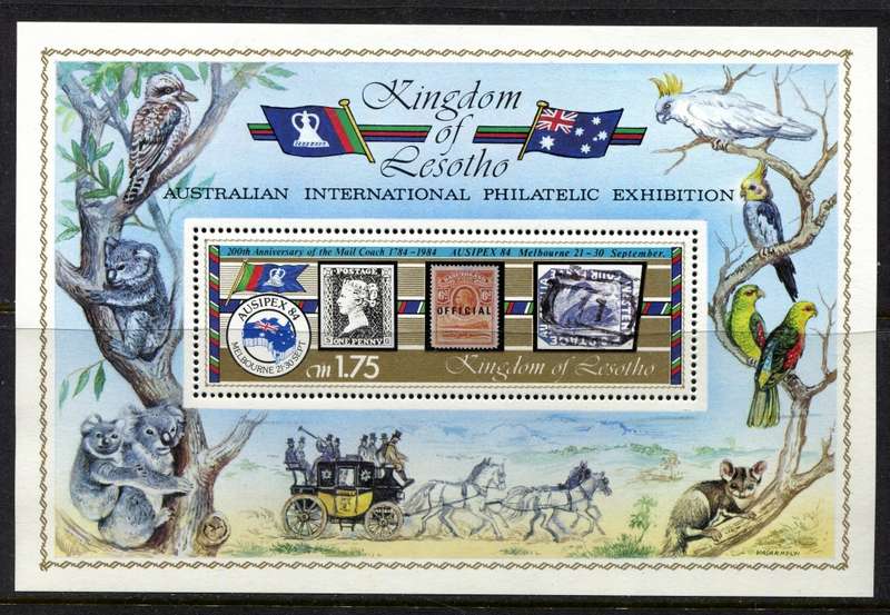 Lesotho - Miniature Sheet - 1984 - MNH