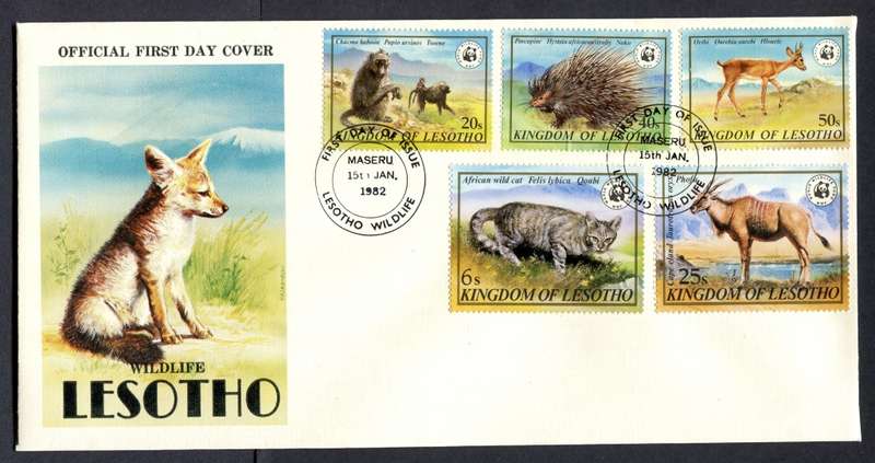 Lesotho - FDC - 1982