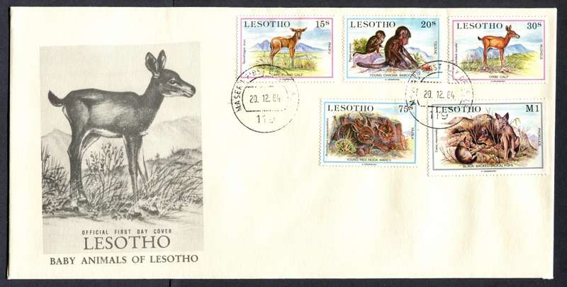 Lesotho - FDC - 1984