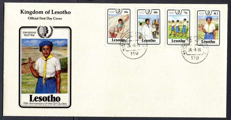 Lesotho - FDC - 1985