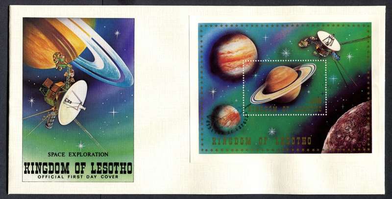 Lesotho - Miniature Sheet FDC - 1981