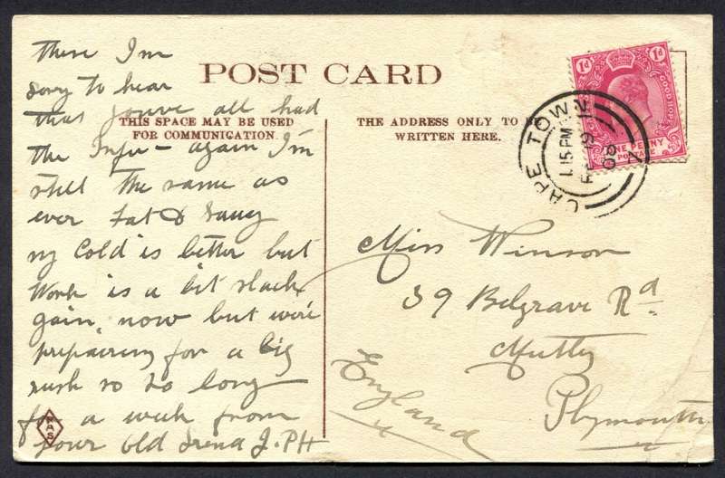 Cape of Good Hope - Post Card
