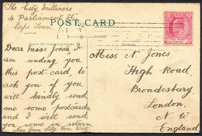 Cape of Good Hope - Post Card