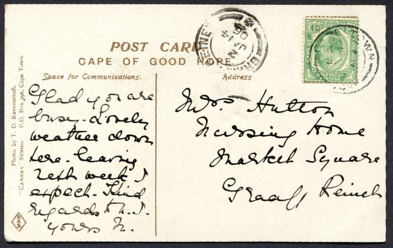 Cape of Good Hope - Post Card