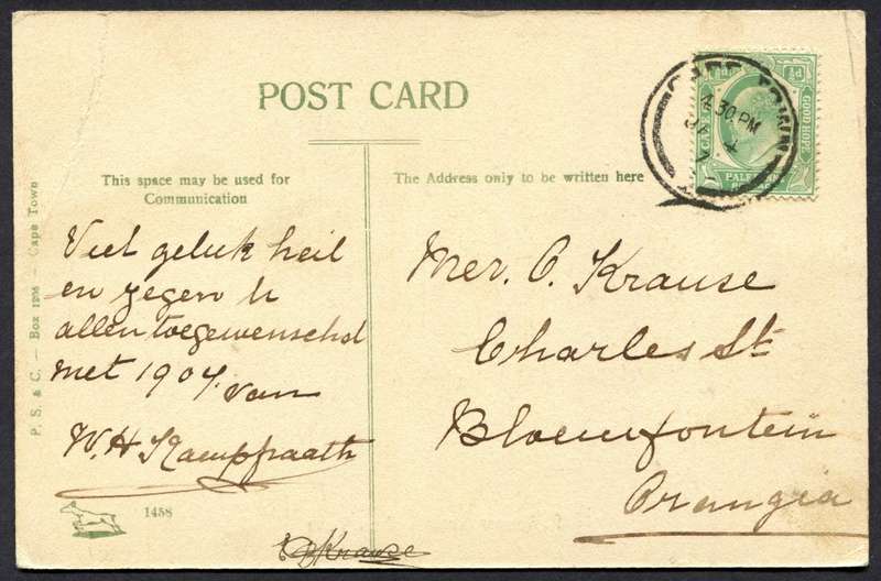 Cape of Good Hope - Post Card