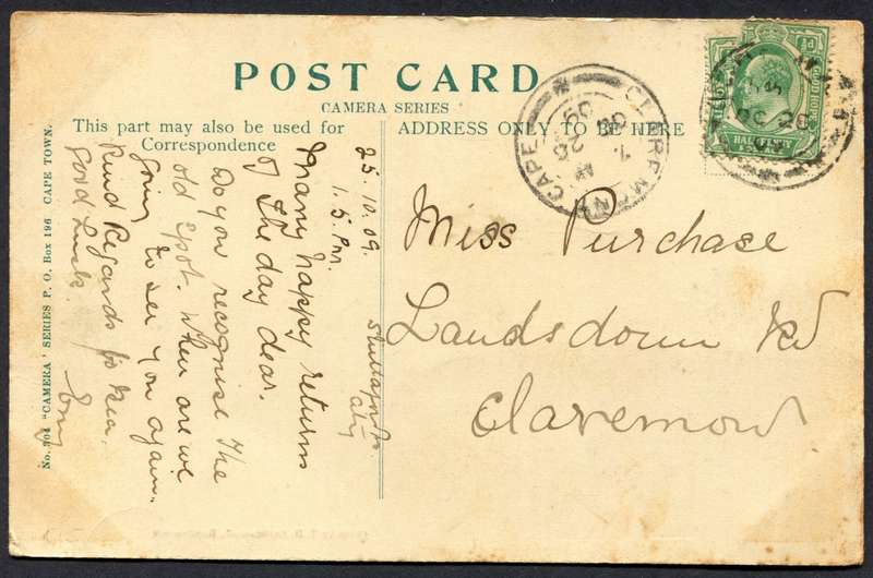 Cape of Good Hope - Post Card