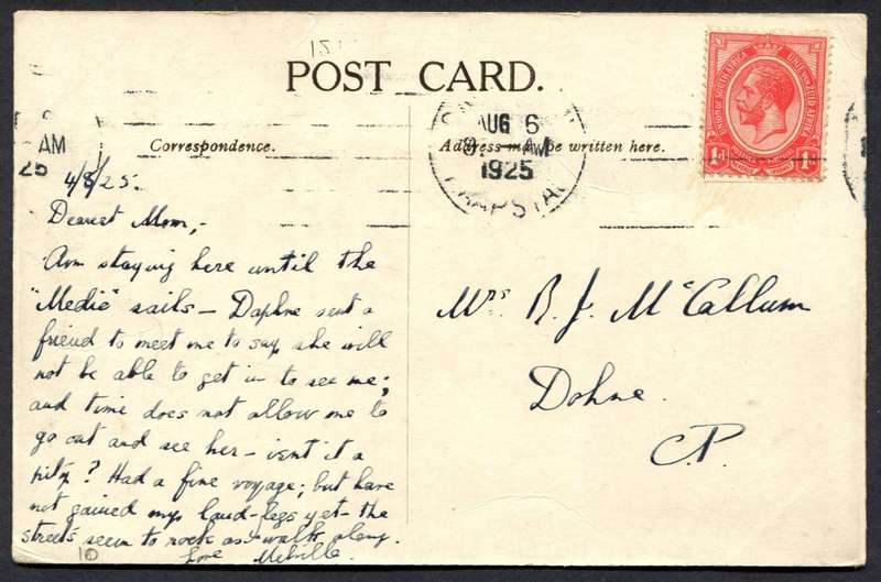 Union of SA - Post Card