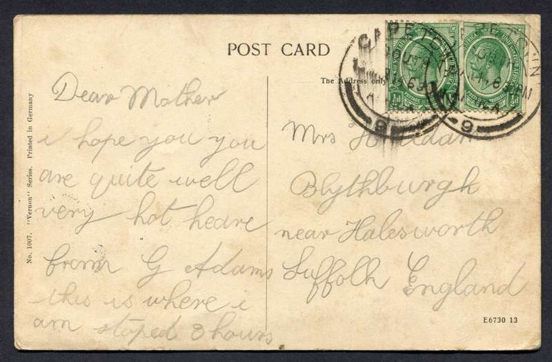 Union of SA - Post Card